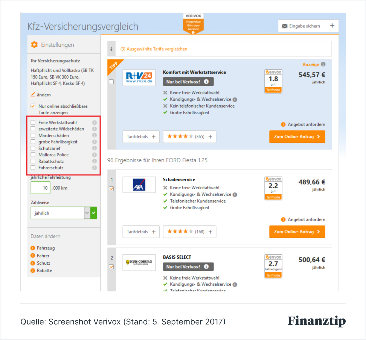 Kfz-Versicherungsrechner: So berechnen Sie ihre ...