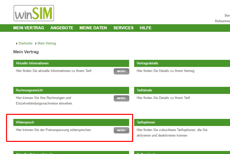 Winsim Servicewelt Kontakt WinSIM Login In Der Servicewelt 