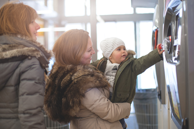Pfandbon-Automat im Supermarkt