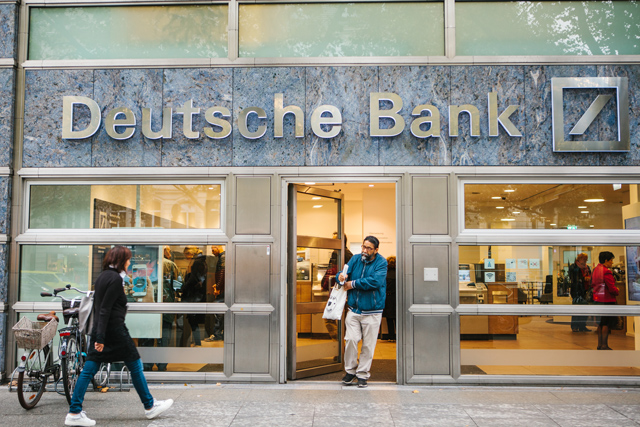 Deutsche-Bank-Filiale in Berlin