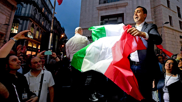 Luigi Di Maio, Chef der Fünf-Sterne-Bewegung