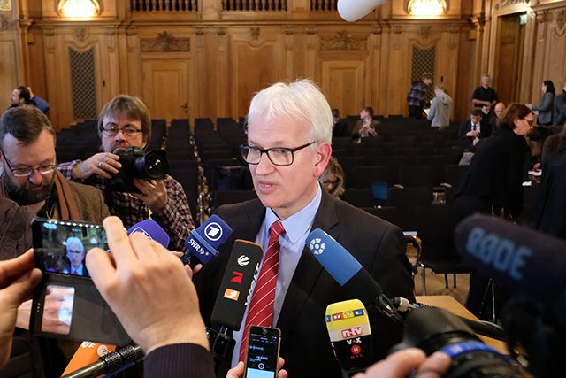 Jürgen Resch vorm Bundesverwaltungsgericht Jürgen Resch
