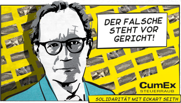 Aktion der Bürgerbewegung Finanzwende.