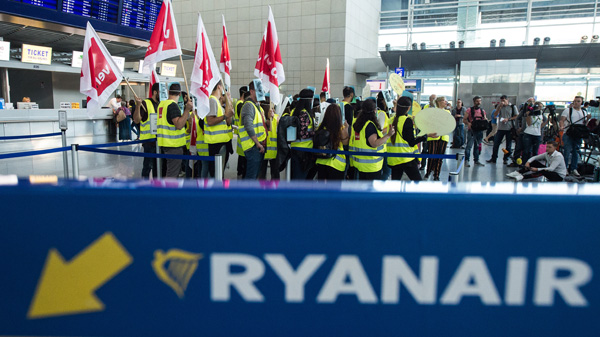 Streik bei Ryanair