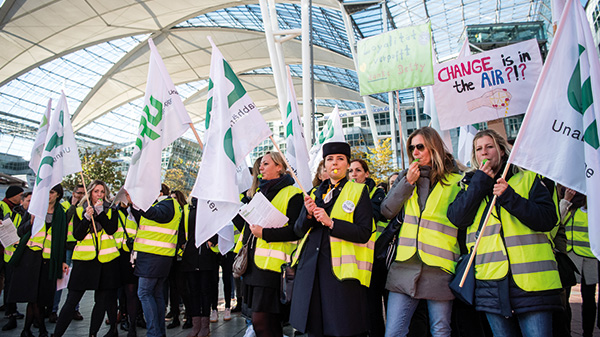 Flugbegleiter Streik