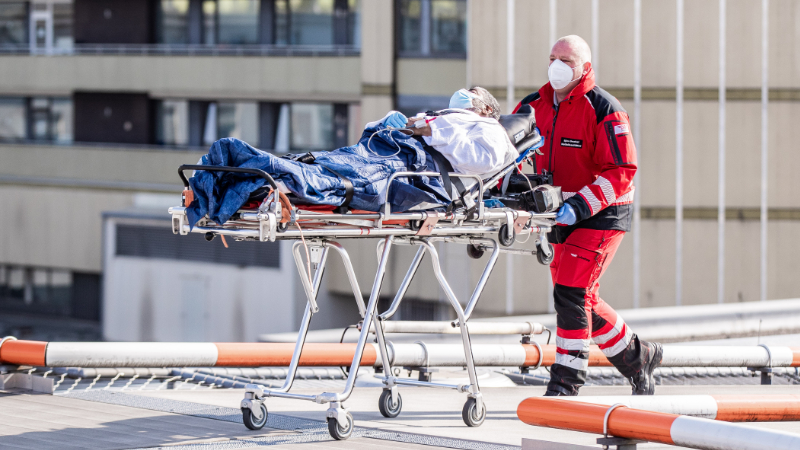 Genesene Coronapatienten werden ausgeflogen