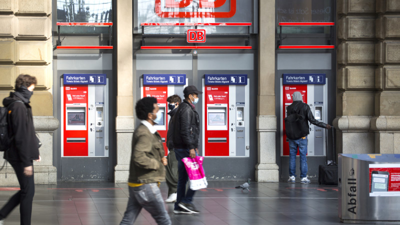 Bahnticketautomat