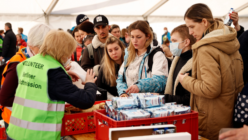 Ukrainische Flüchtlinge