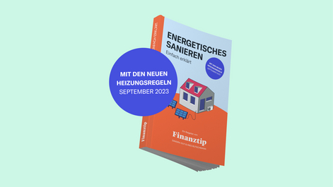 Finanztip Buch: Energetisch Sanieren, mit den neuen Heizungsregeln, September 2023 Finanztip Buch: Energetisch Sanieren, mit den neuen Heizungsregeln, September 2023