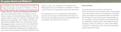 Widerruf Kreditvertrag Widerrufsrecht Bei Darlehen Kreditwiderruf